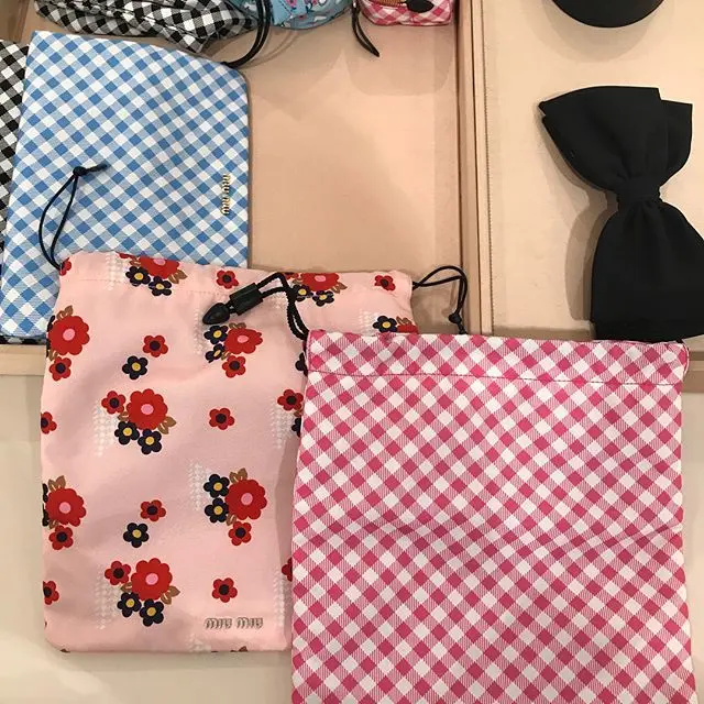 え〜〜！？可愛い巾着袋。ミュウミュウの秋の画像_1