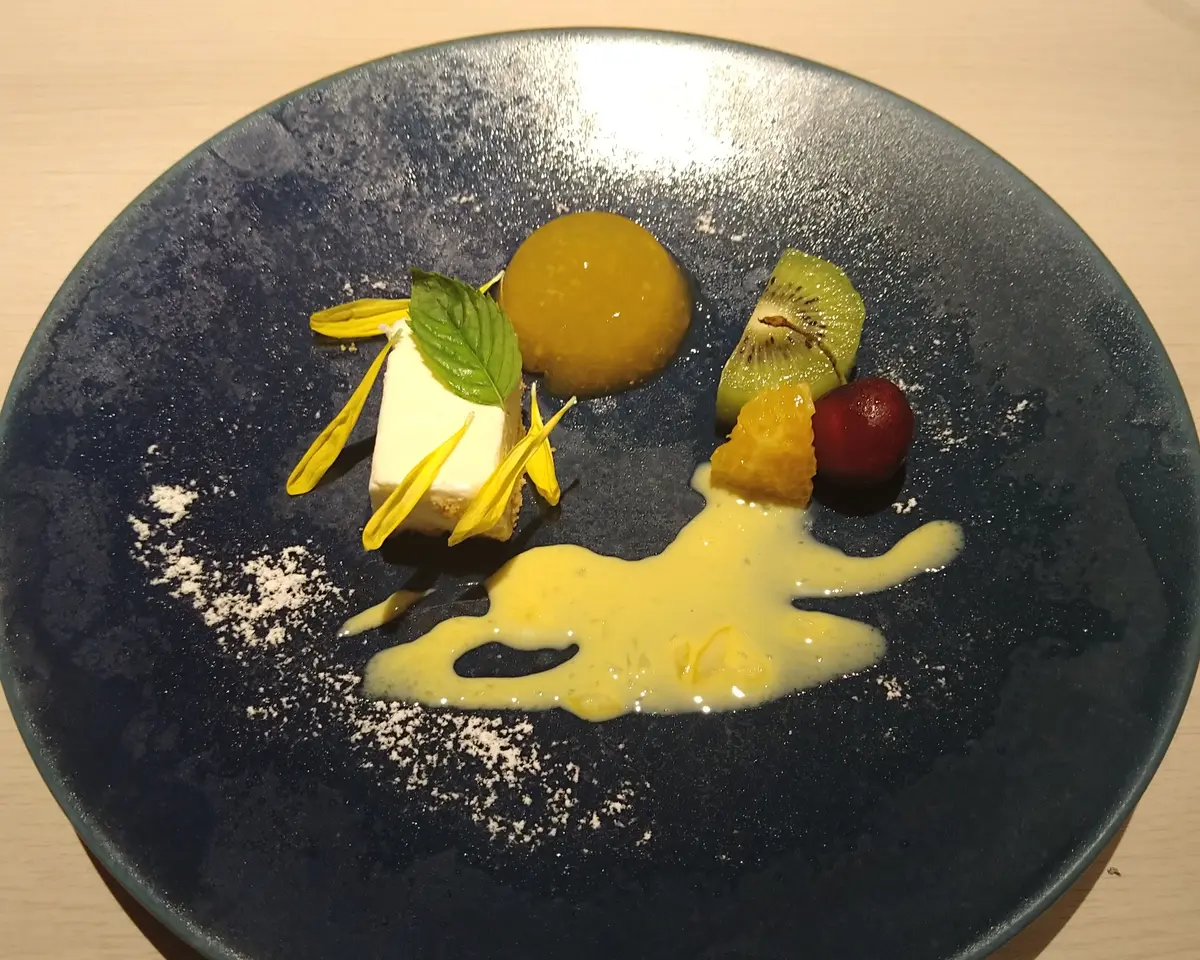 AWA NISHI-IZUのディナー