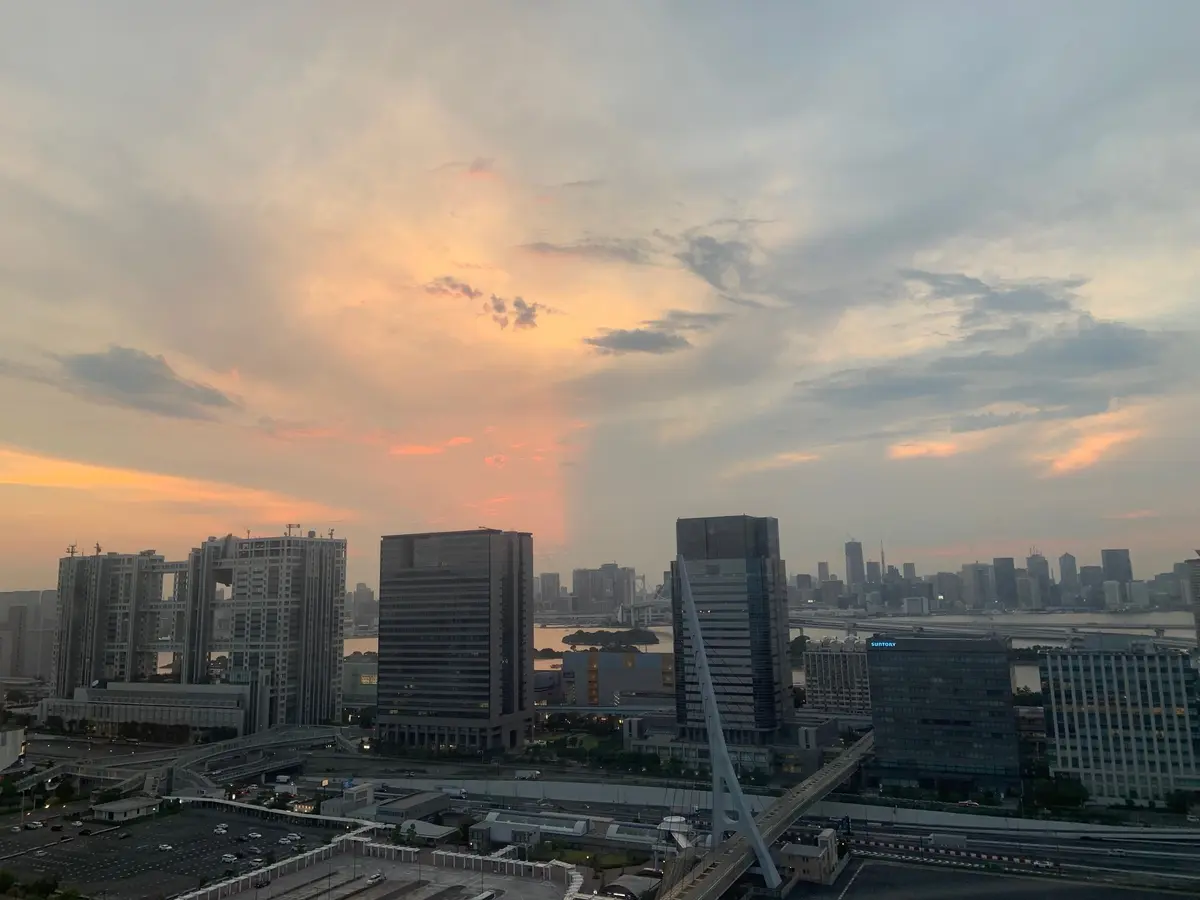 お台場　夜の観覧車の画像_3