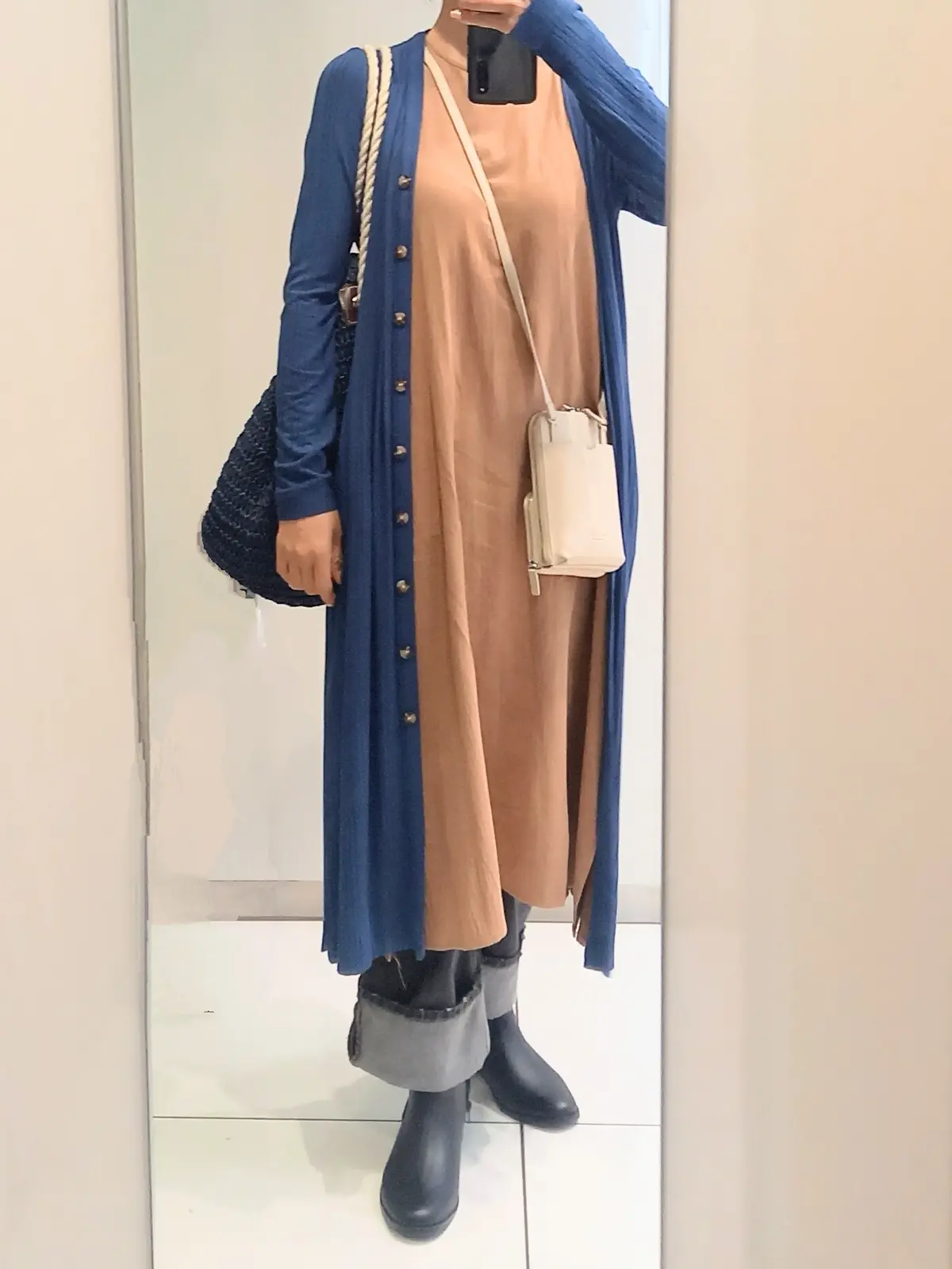 新感覚♡ブラウン×ブルーの組み合わせの画像_2