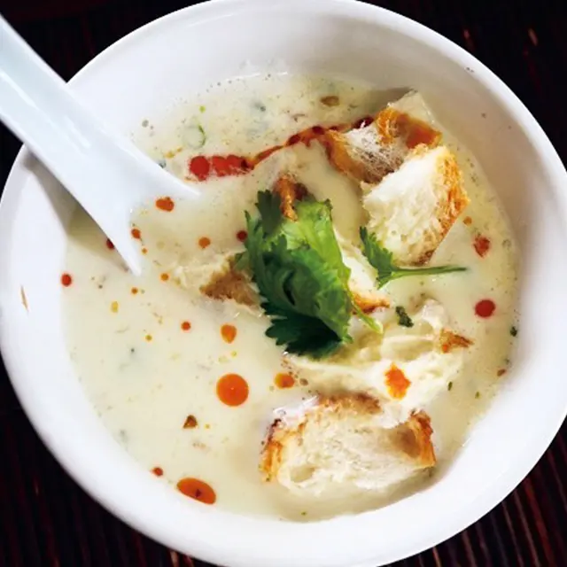 台湾風豆乳スープ