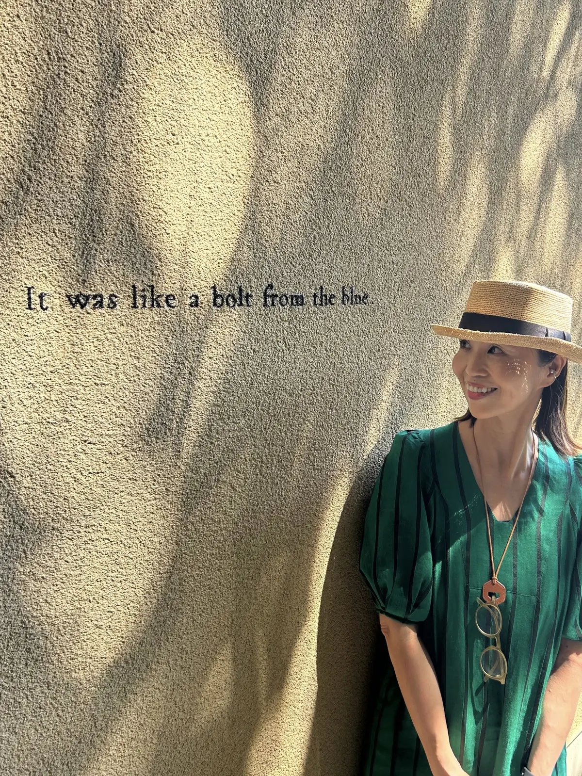 真夏の鎌倉コーデは麦わら帽子とワンピースの画像_8