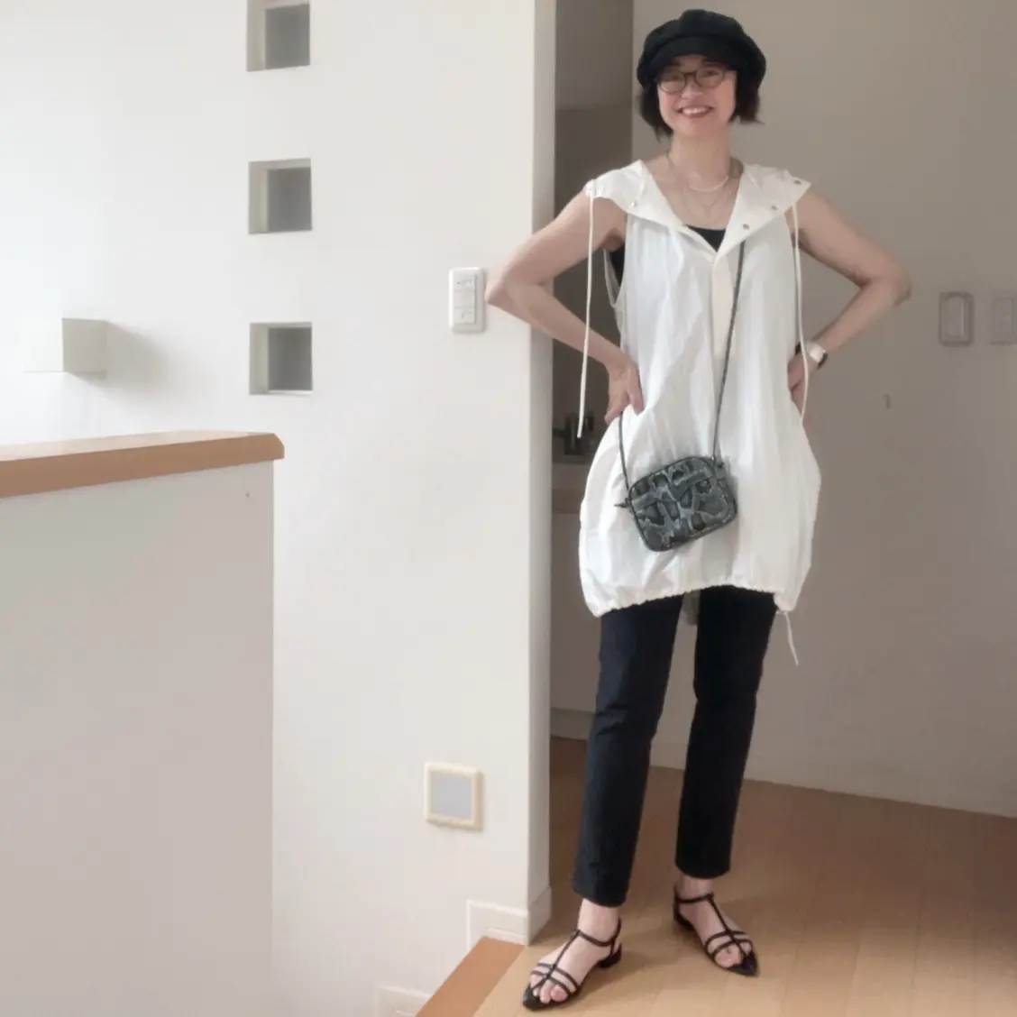 ZARAで見つけた♡フードナイロンワンピの画像_3