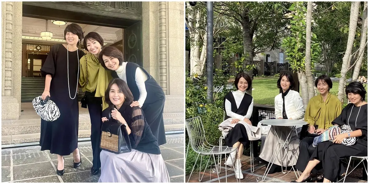 九段会館テラスにて