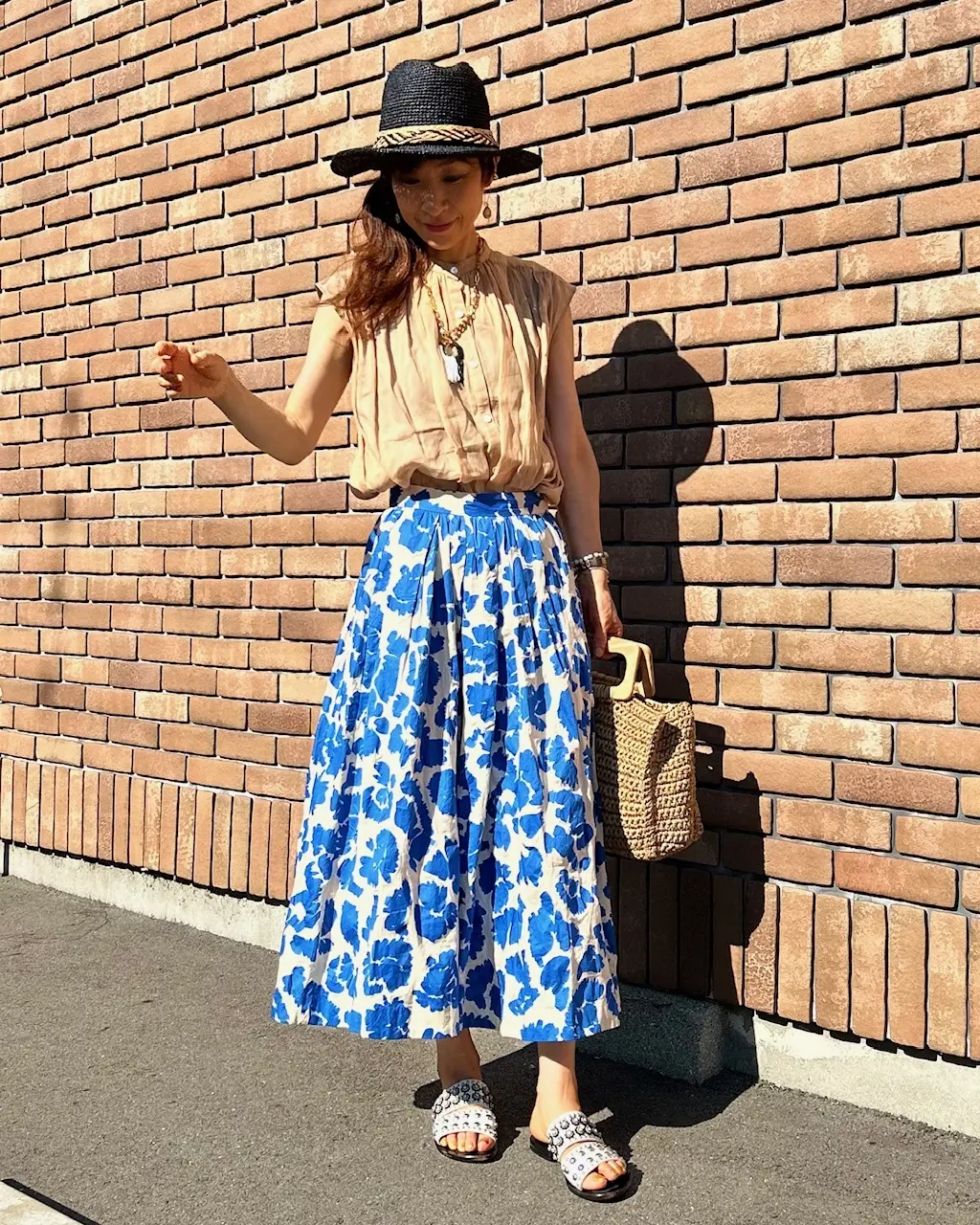 夏はプリントスカートで鮮やかに！の画像_1