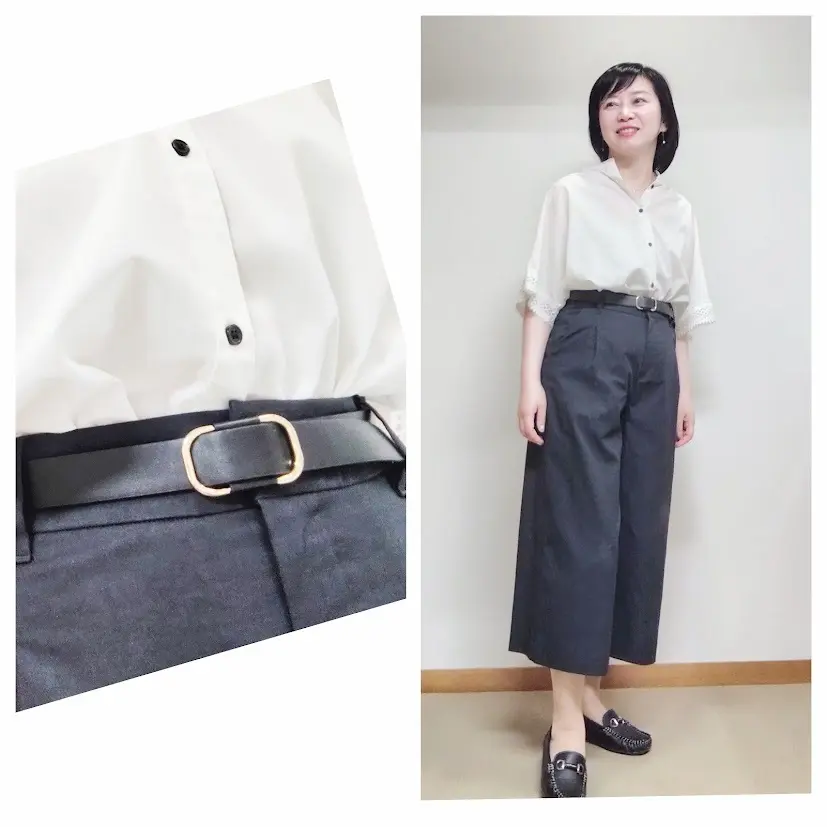 9月前半。アラフィフ秘書お仕事毎日服の画像_2