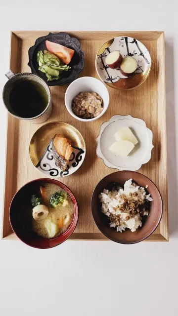 和食の朝ごはんの画像_1