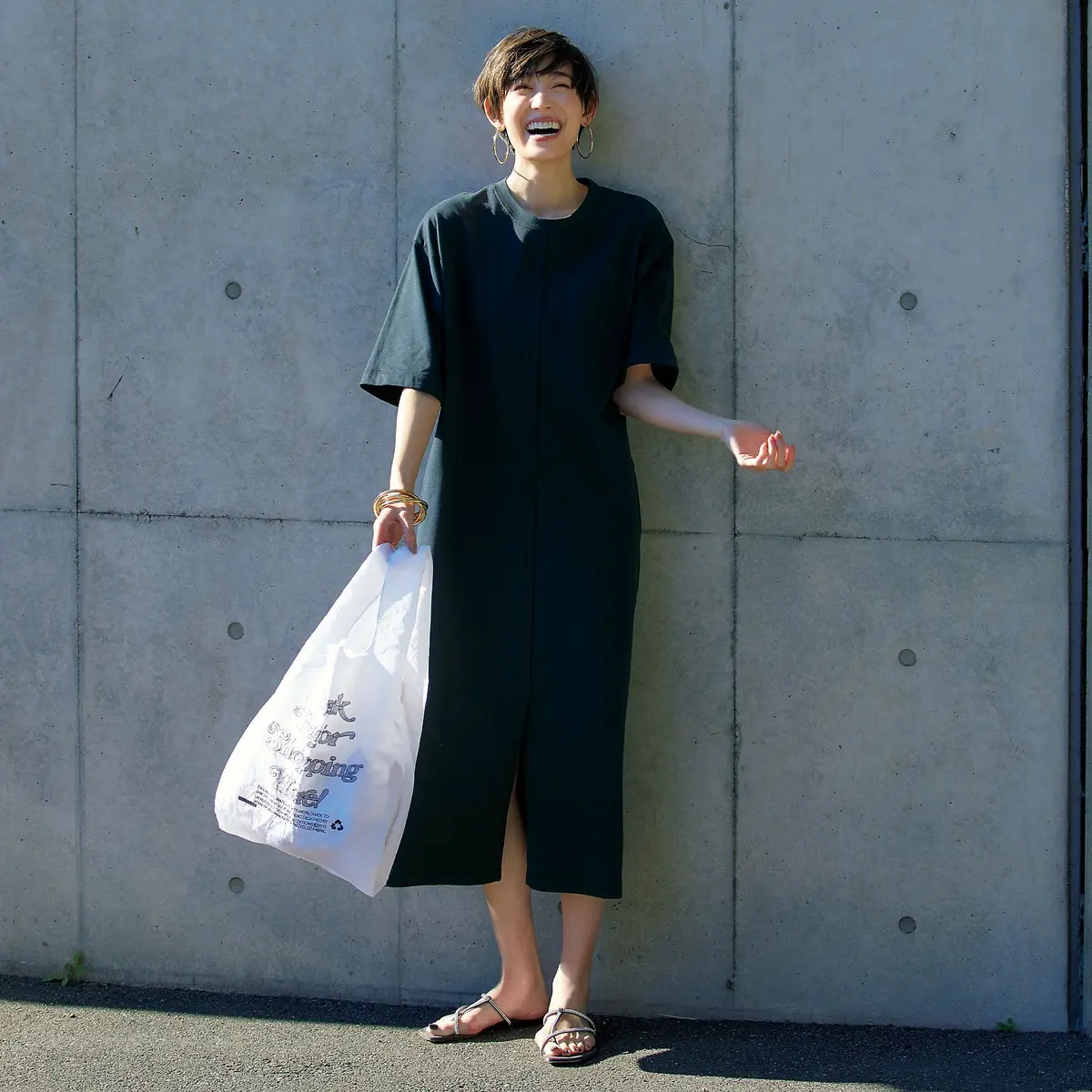 ESLOW Tシャツドレス