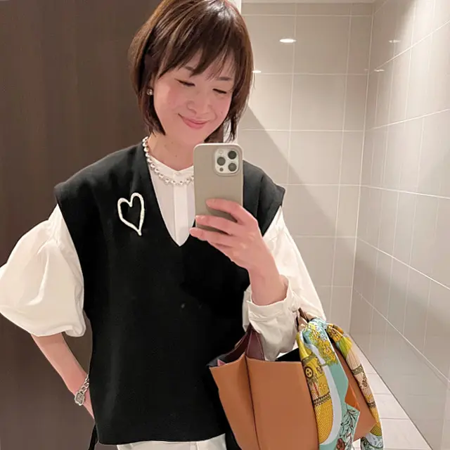 左右の袖丈が違うパターン