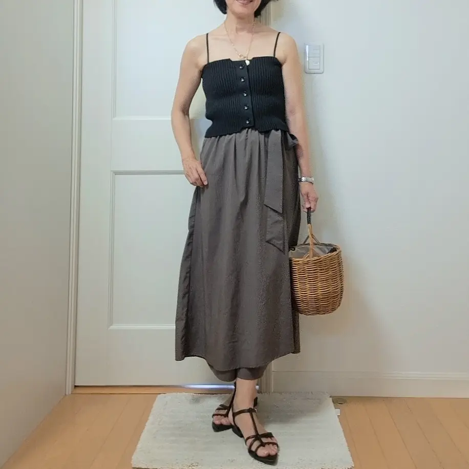 初チャレンジのビスチェで始める秋コーデの画像_13