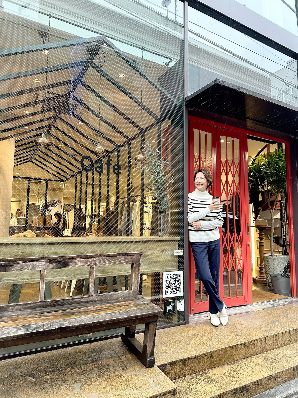 お気に入りのGUのブーツで雨の自由が丘をの画像_4