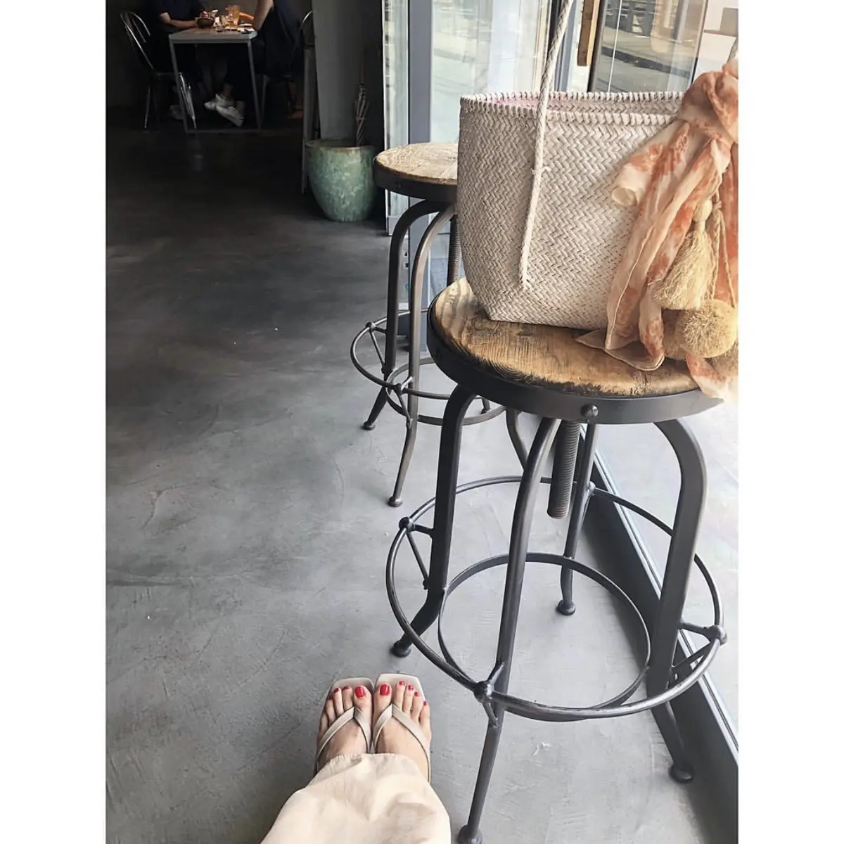 COSティアードワンピで、魅惑の桃パフェの画像_3