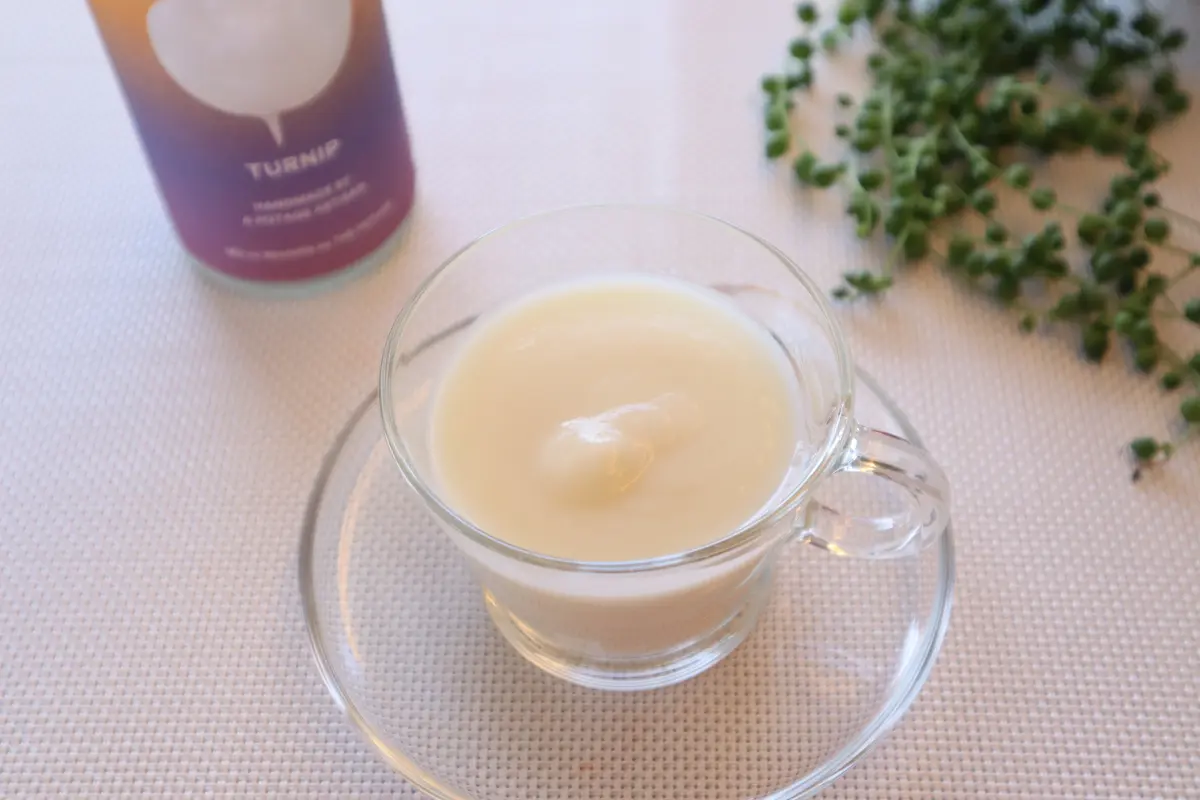 カプチーノカップで