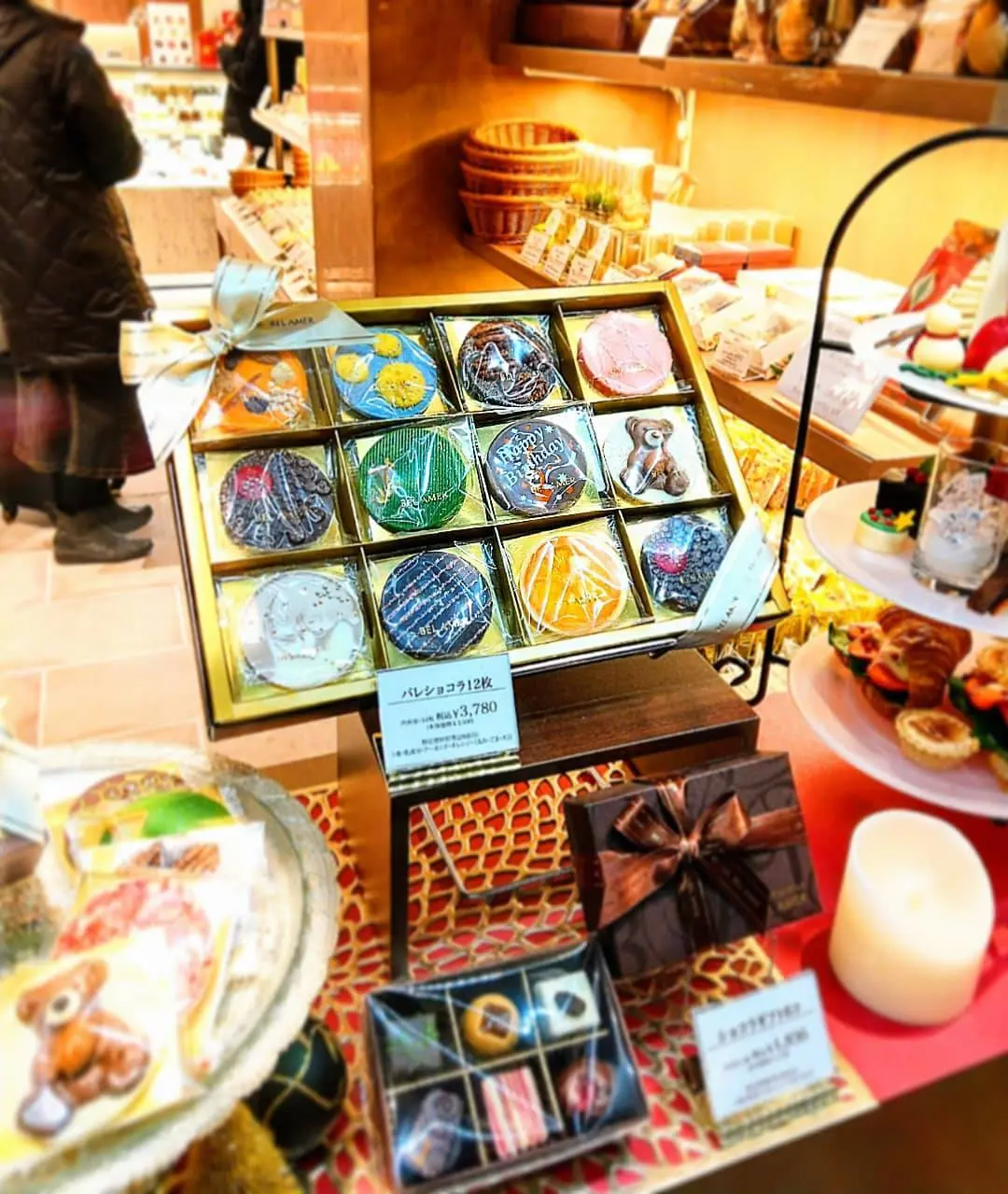 パレショコラもクリスマスのデザインがたくさん