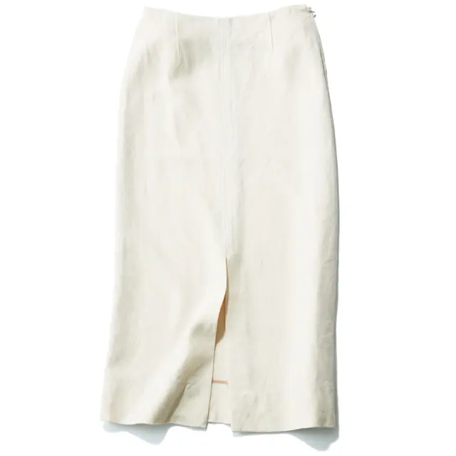 ブルーバード ブルバードの白ロングスカート