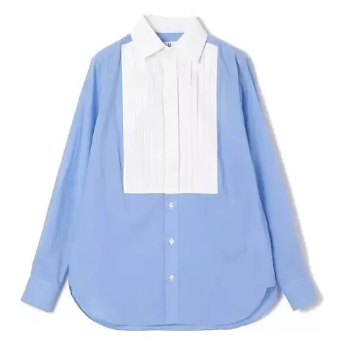 【50代 週末コーデ】目にも涼やかなブルの画像_2