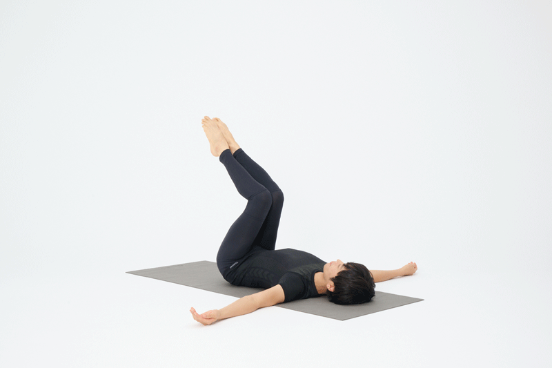 OurAge×Webエクラ　カエル足伸ばし　動画