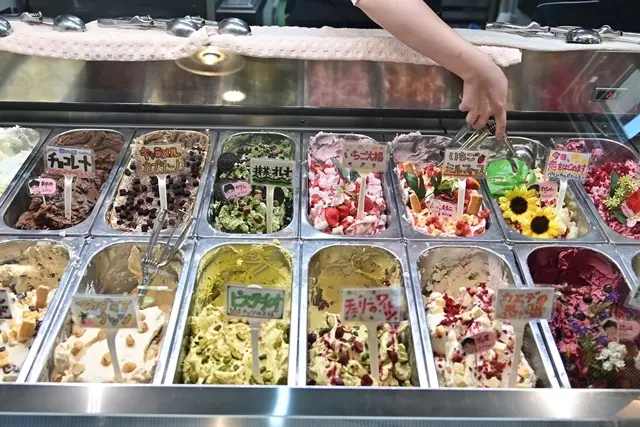 まぜまぜアイス