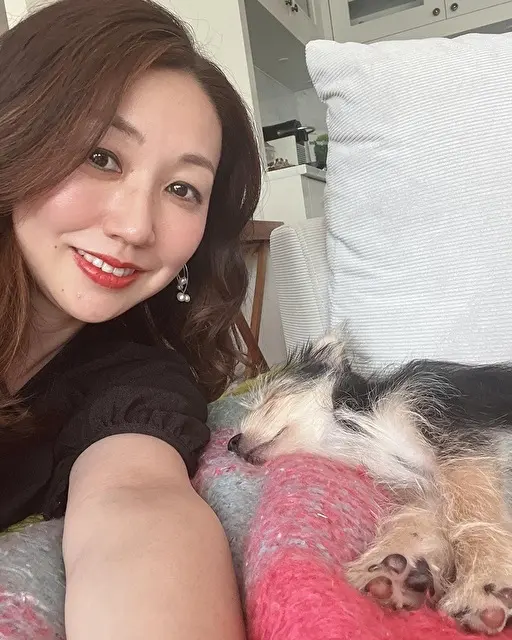 寝顔も癒しです