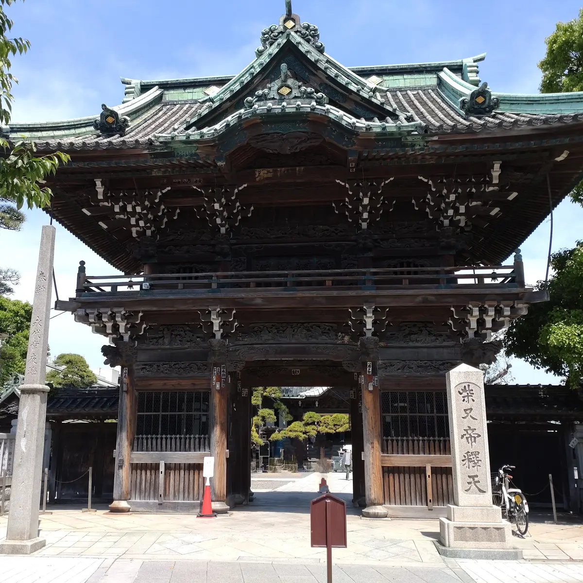 葛飾区　柴又　柴又駅　寅さん　柴又帝釈天　柴又帝釈天参道