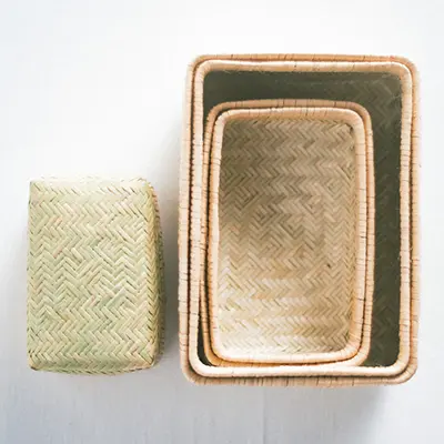 天然素材の手作り　ござ九・森九商店「箱型の画像_1