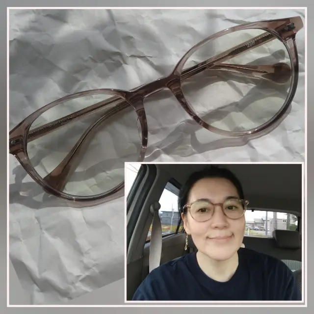 ピンクブラウンのボストン