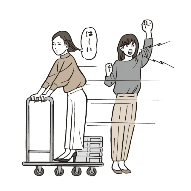 2.相手の話をスルーする