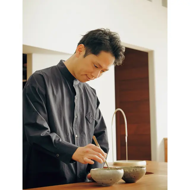 和食の技法に注目するオーナーシェフの竹中厚志さん