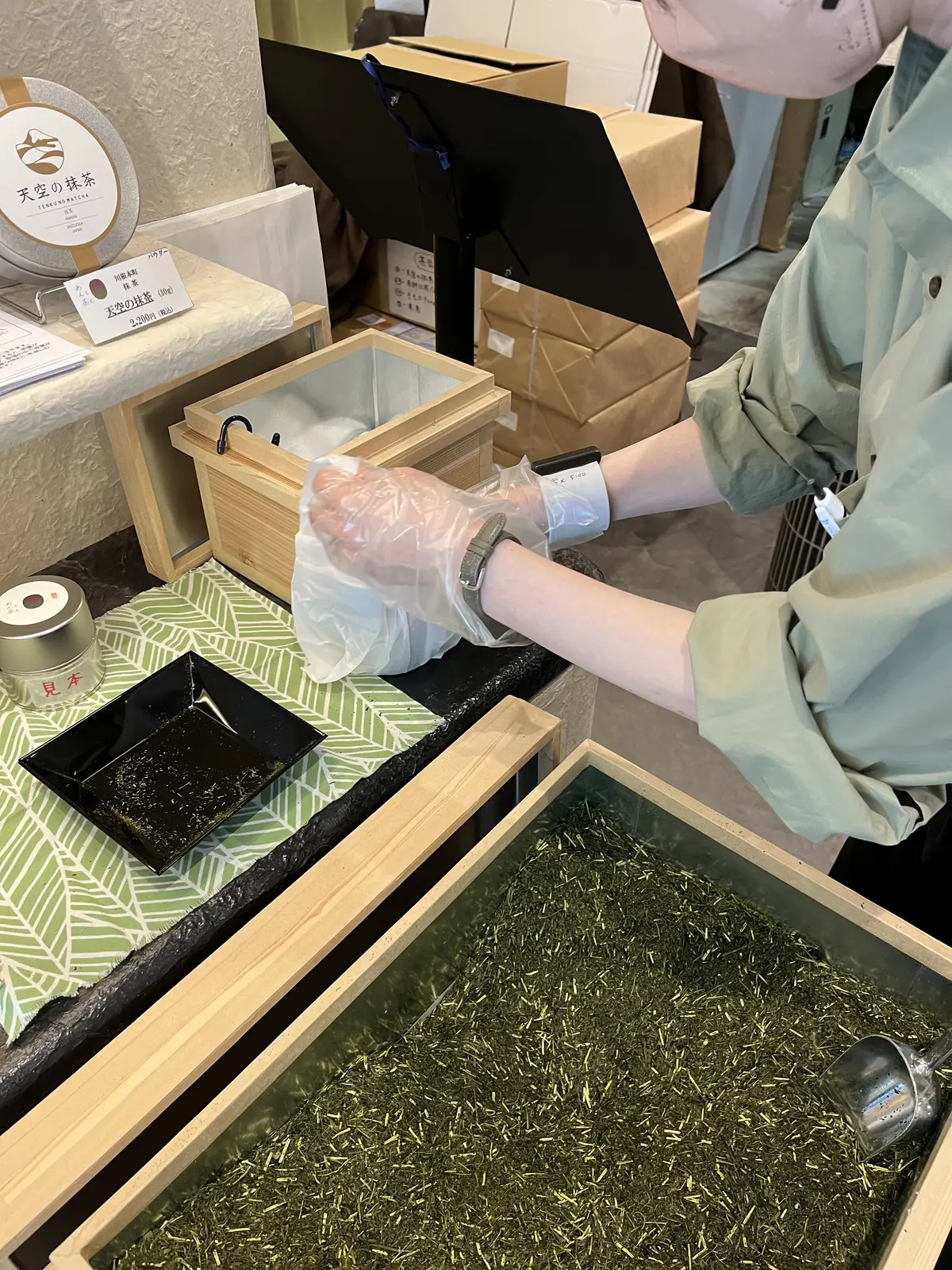 新茶の季節到来で贅沢な詰め放題に挑戦の画像_8