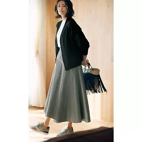 徳原文子×ATON オーバーサイズニットカーディガン ￥31,900