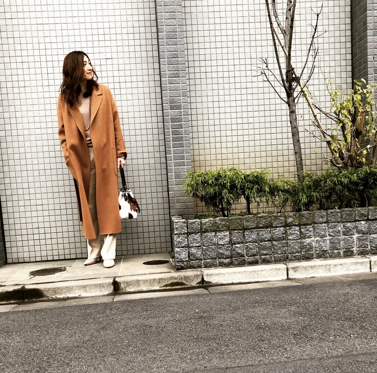 ほめられCAMELなガウンコートの画像_5