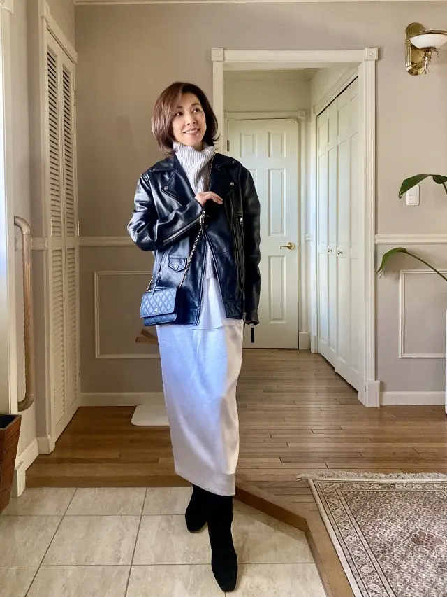 ライダース✖️ブーツでお出かけの画像_3