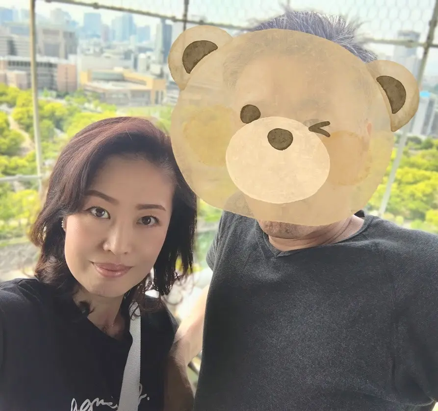 大阪城天守閣　記念撮影