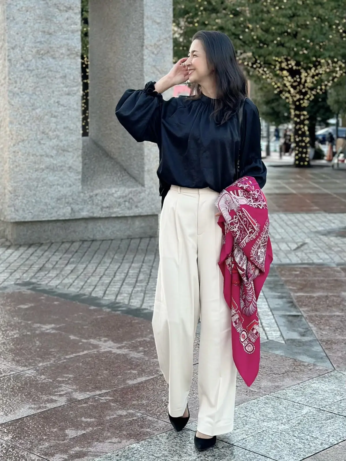 新年会ランチへは明るいNATURALカラの画像_25