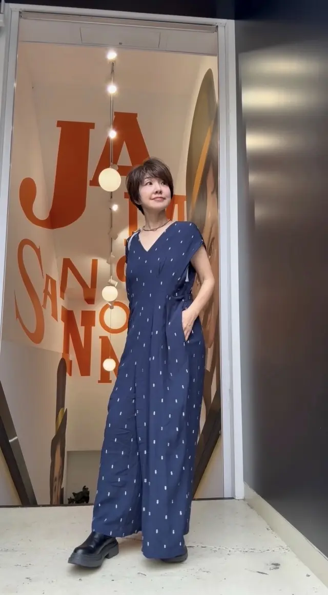 秋はオールインワンコーデで美容室&古民家の画像_1