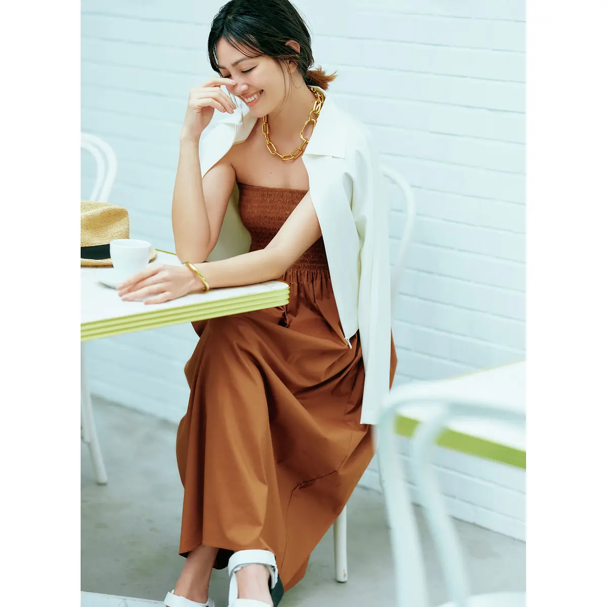 LIVIANA CONTI 2WAYビスチェスカート