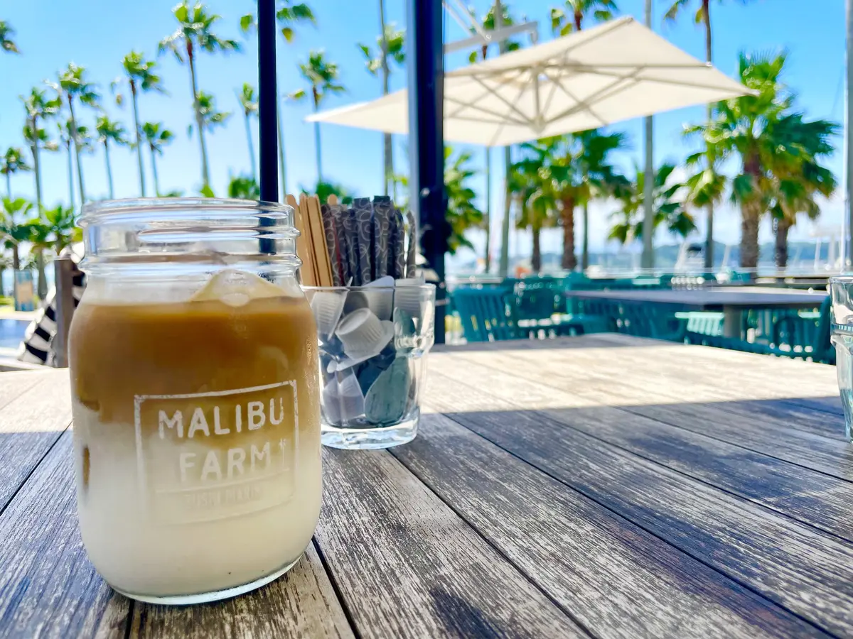 Malibu Farm テラス席