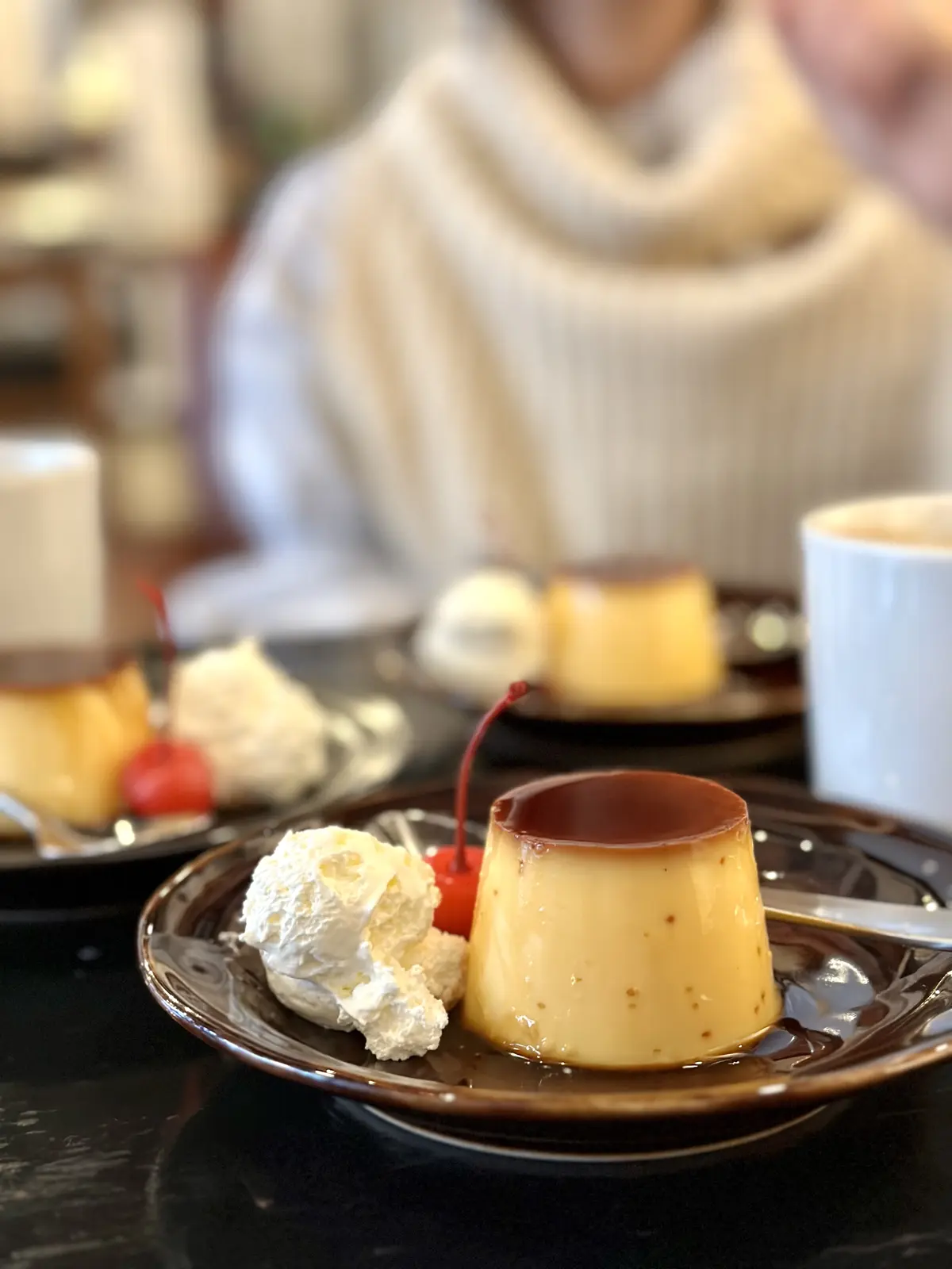 清澄白河　カフェ「fukadaso」プリン