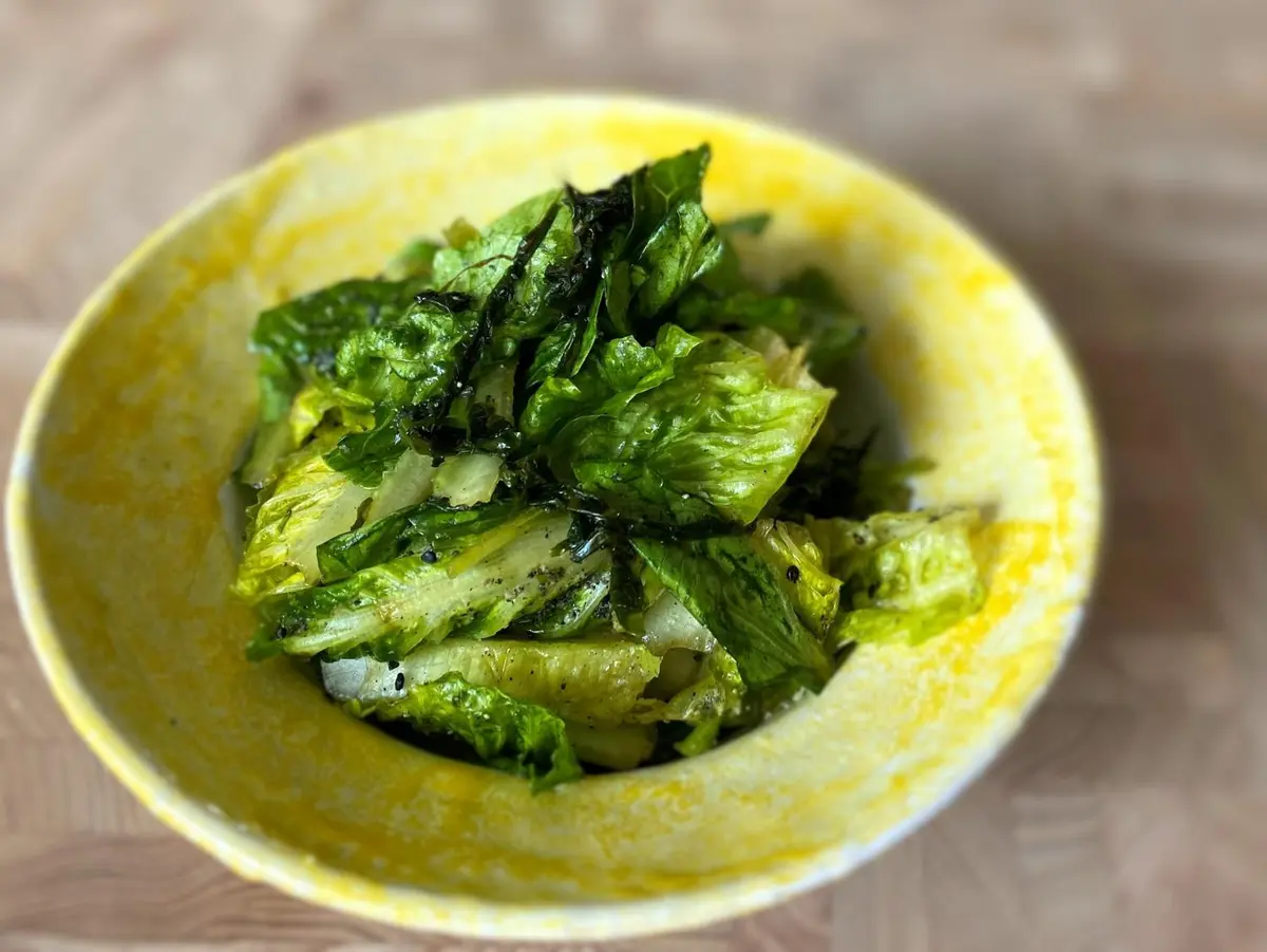 OurAge×Webエクラ　レタスとあおさのサラダ