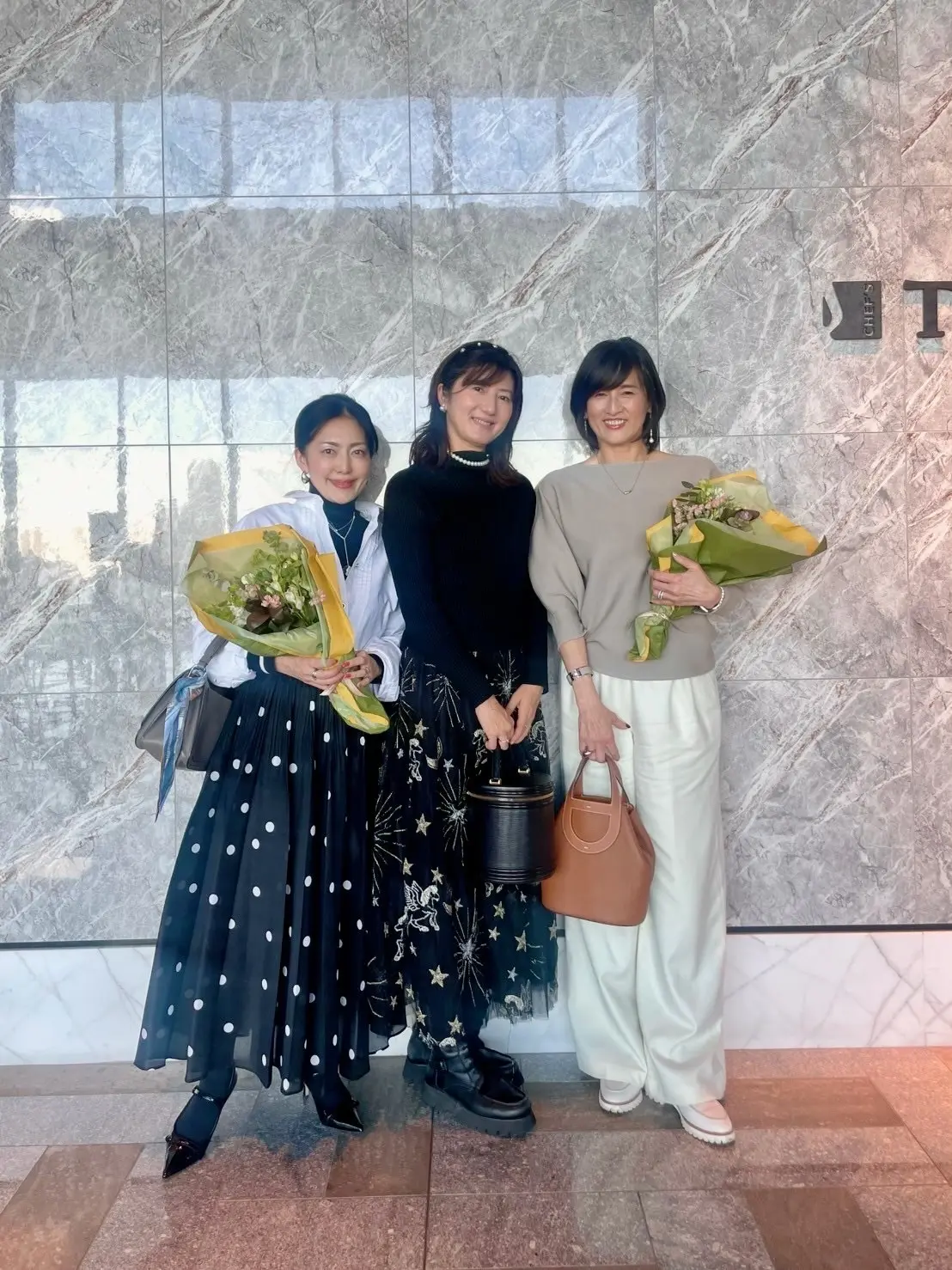 オールシーズン使えるドットスカートで華組の画像_8