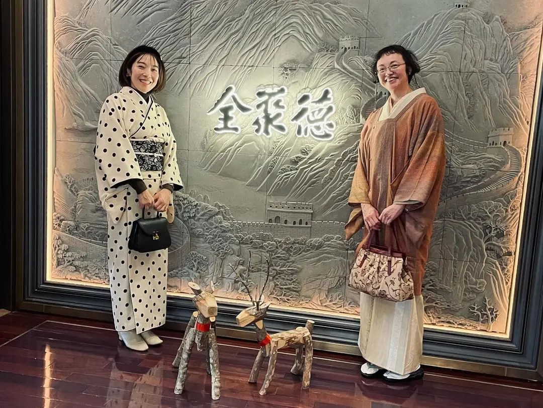 お着物で丸の内へ♡チャイニーズアフタヌーの画像_8