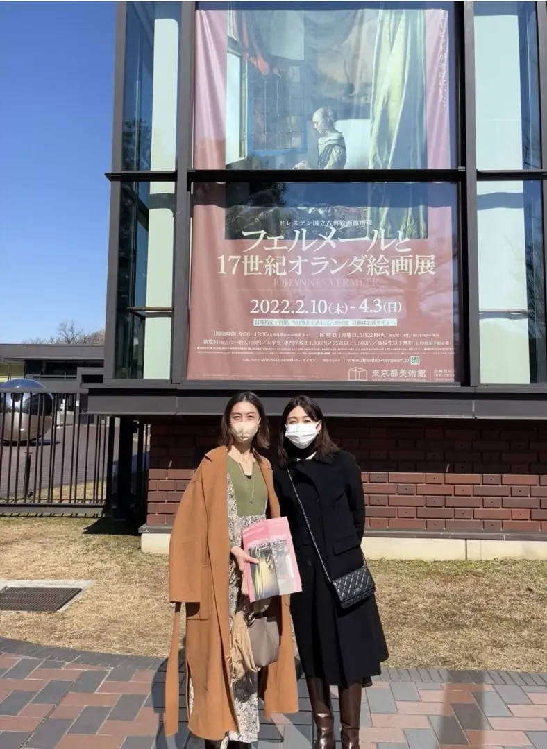 春色ボタニカルワンピで、フェルメール展。の画像_8