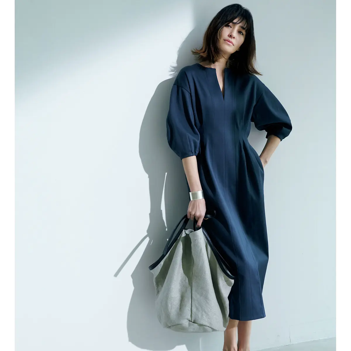 VERMEIL par iéna×éclat パフスリーブワンピース