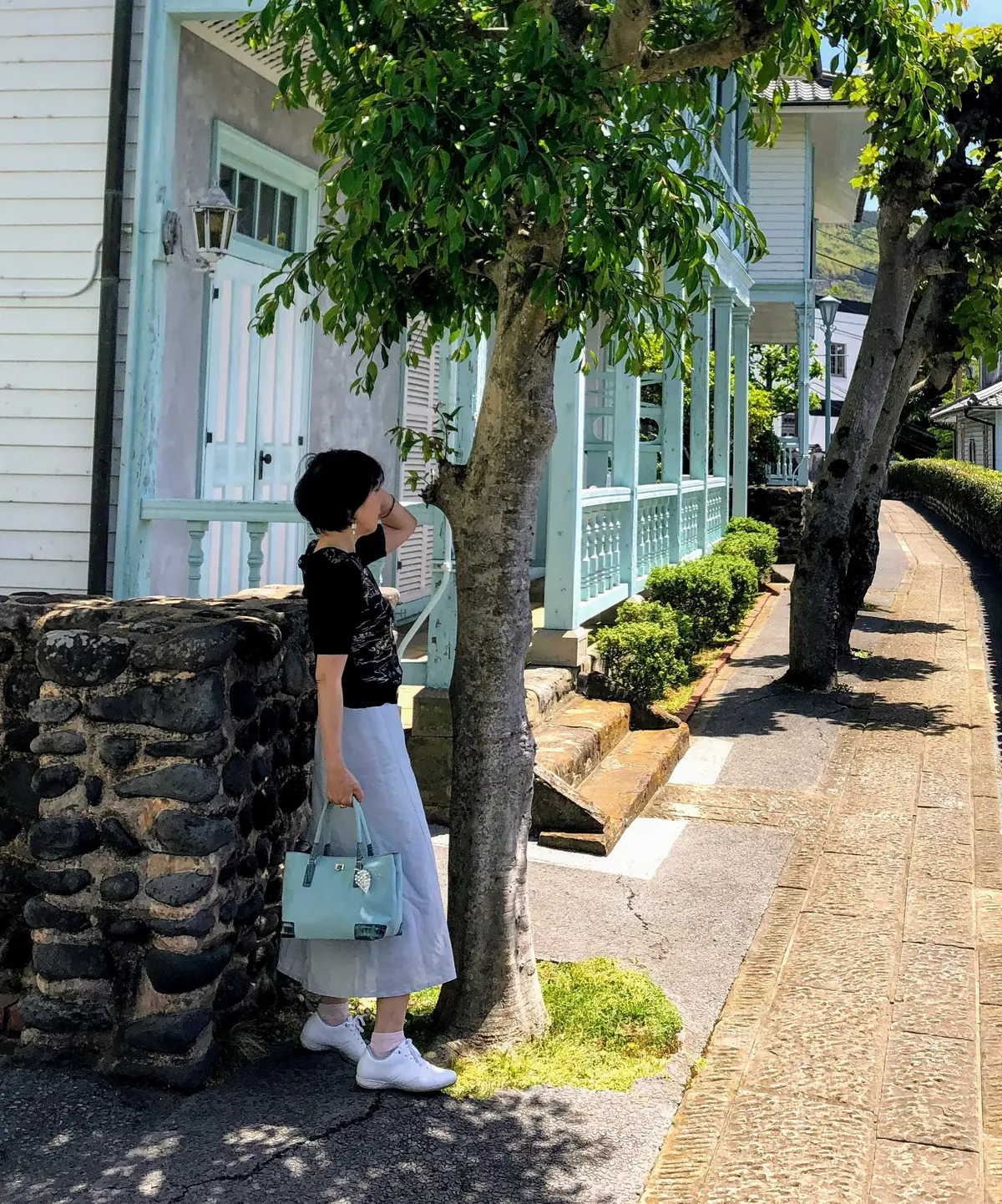 東山手の歴史的保存地区。すごく素敵な雰囲気でした