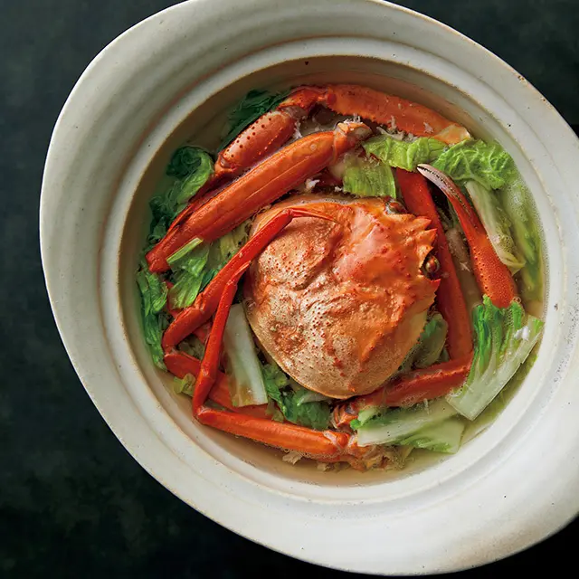 カニの産地、鳥取県境港近く 琴浦町のご当地鍋。