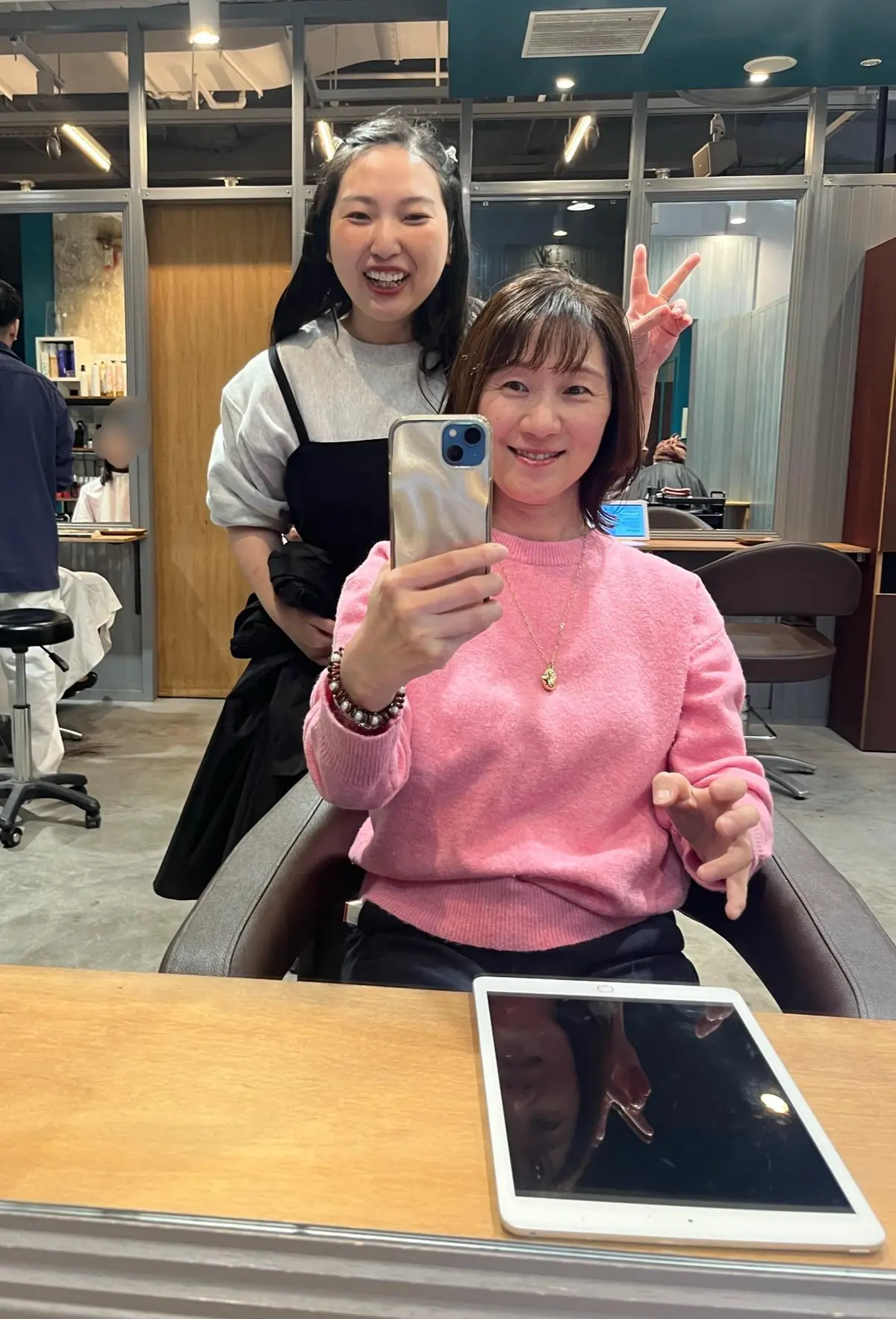 PARK.なんば本店　藤野有美さん　ミルボンAujua限定サロン