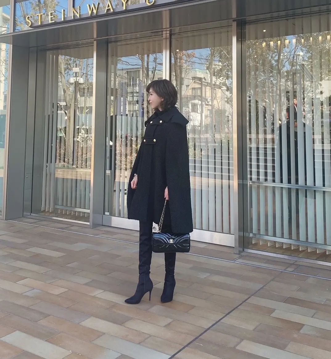 わたしの冬のマストアイテム。ポンチョコーの画像_5