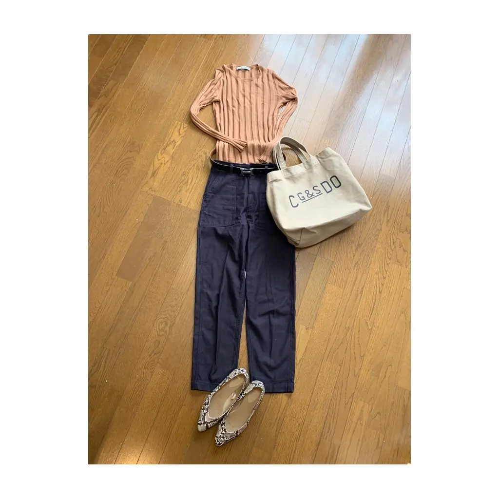 お気に入りのトートと大人スタイルでディズの画像_1