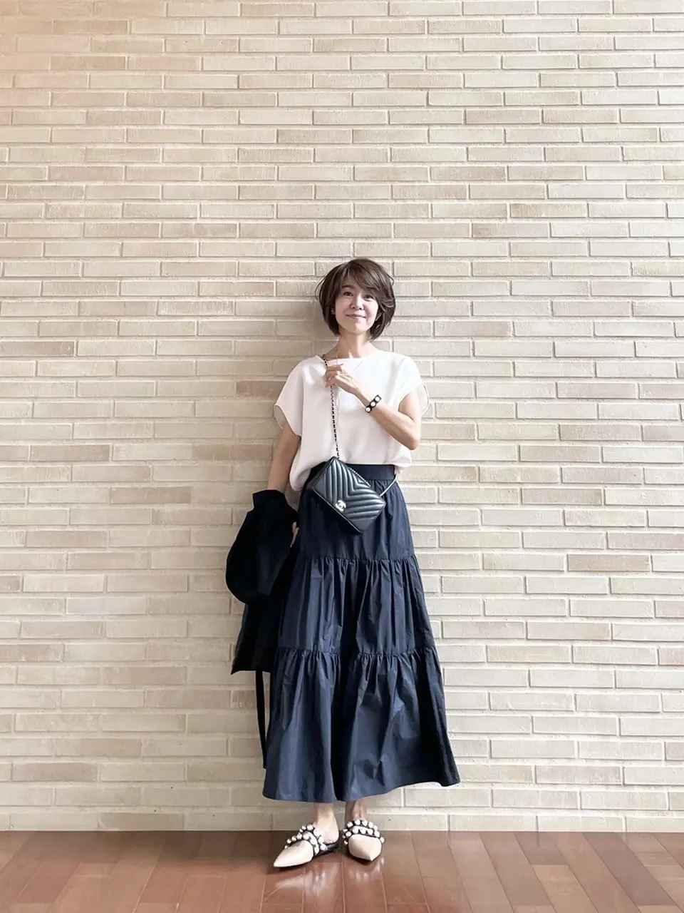 ZARAのショートジレ★3スタイルの画像_5