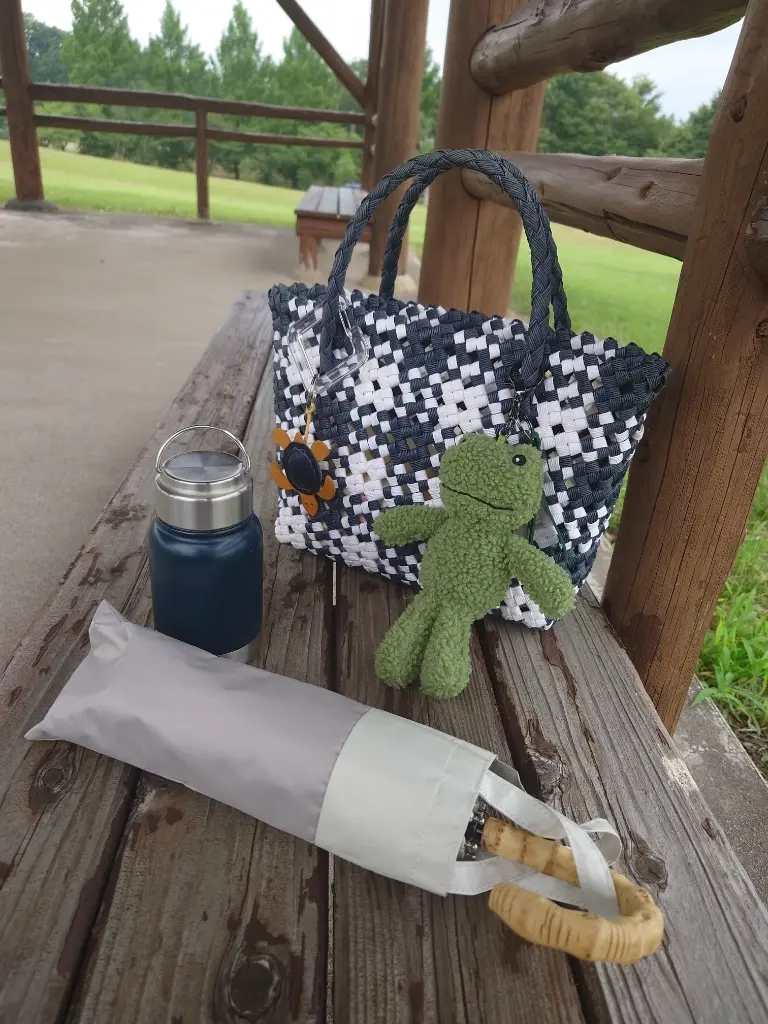 農業科学館とカゴバッグ